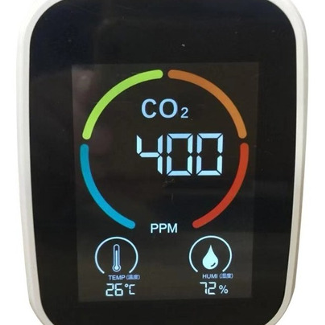 Detector Portátil Co2 Medidor Dióxido De Carbono Aire Stgo. 7