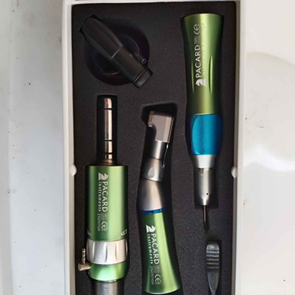 Kit Nsk Micromotor Completísimo Especial Verde Santiago 4