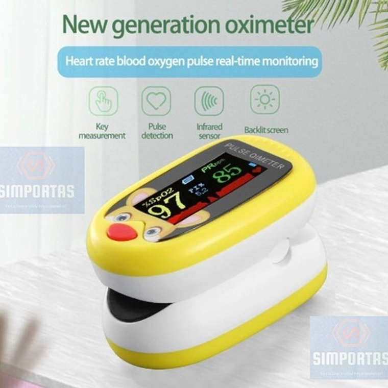 Oximetro De Pulso Usb Pediátrico Saturómetro Recargable  7