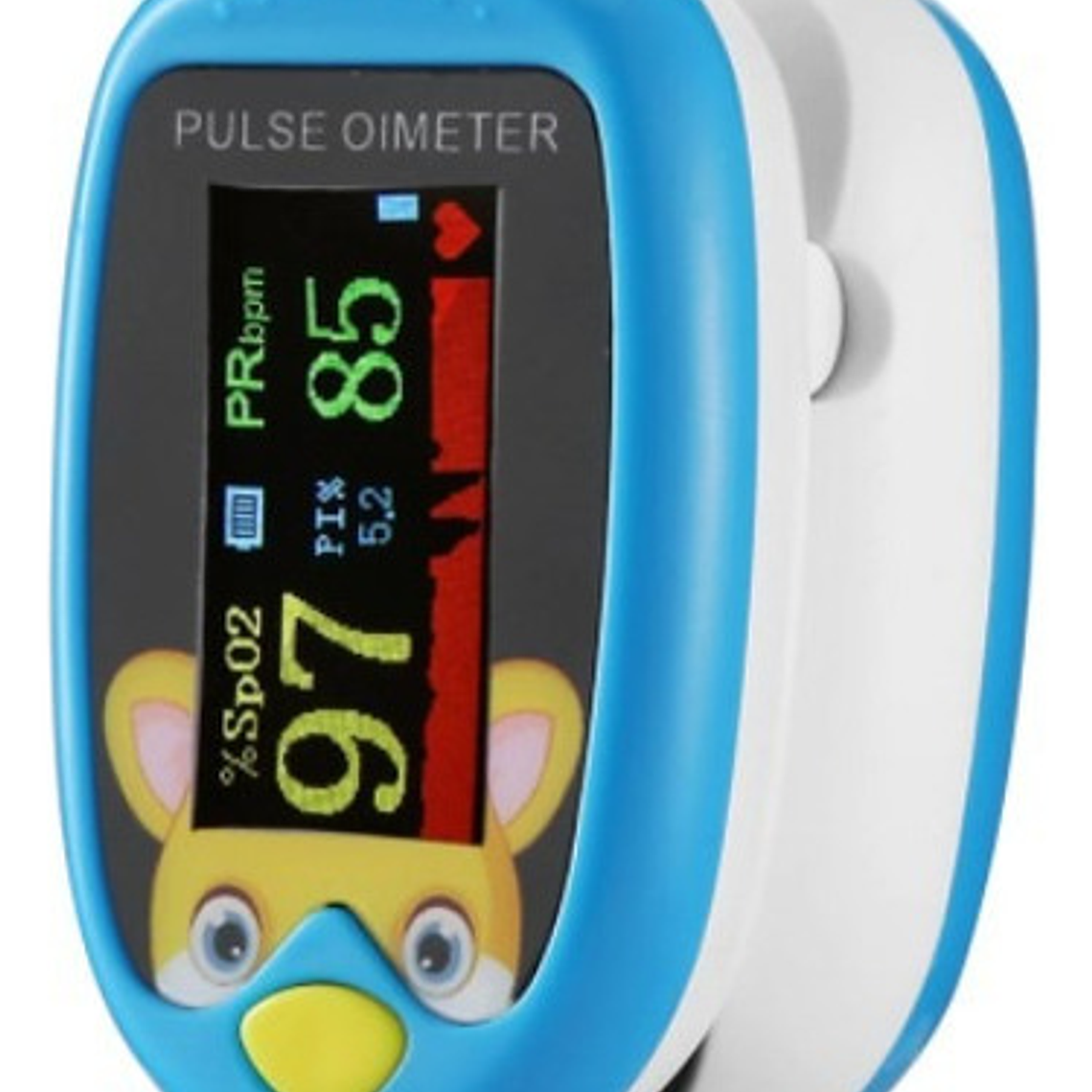 Oximetro De Pulso Usb Pediátrico Saturómetro Recargable  16