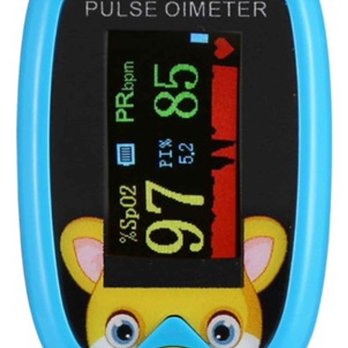 Oximetro De Pulso Usb Pediátrico Saturómetro Recargable  18