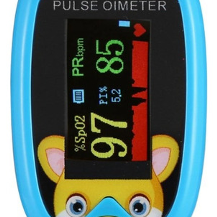 Oximetro De Pulso Usb Pediátrico Saturómetro Recargable  18