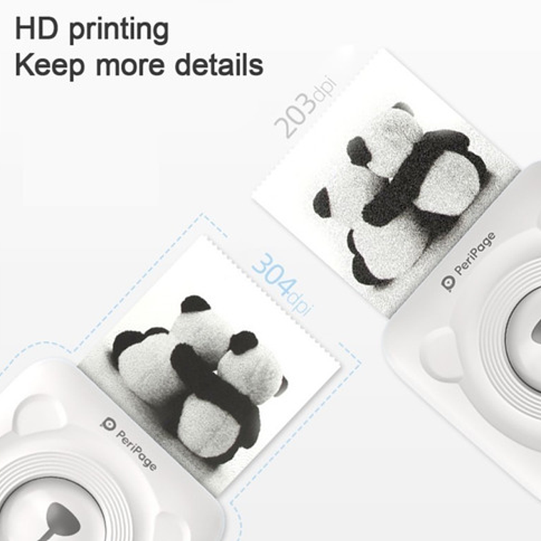 Mini Impresora Térmica Peripage Bt Portátil Goojprt Santiago 5