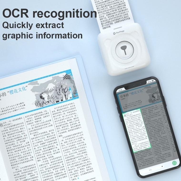 Mini Impresora Térmica Peripage Bt Portátil Goojprt Santiago 14