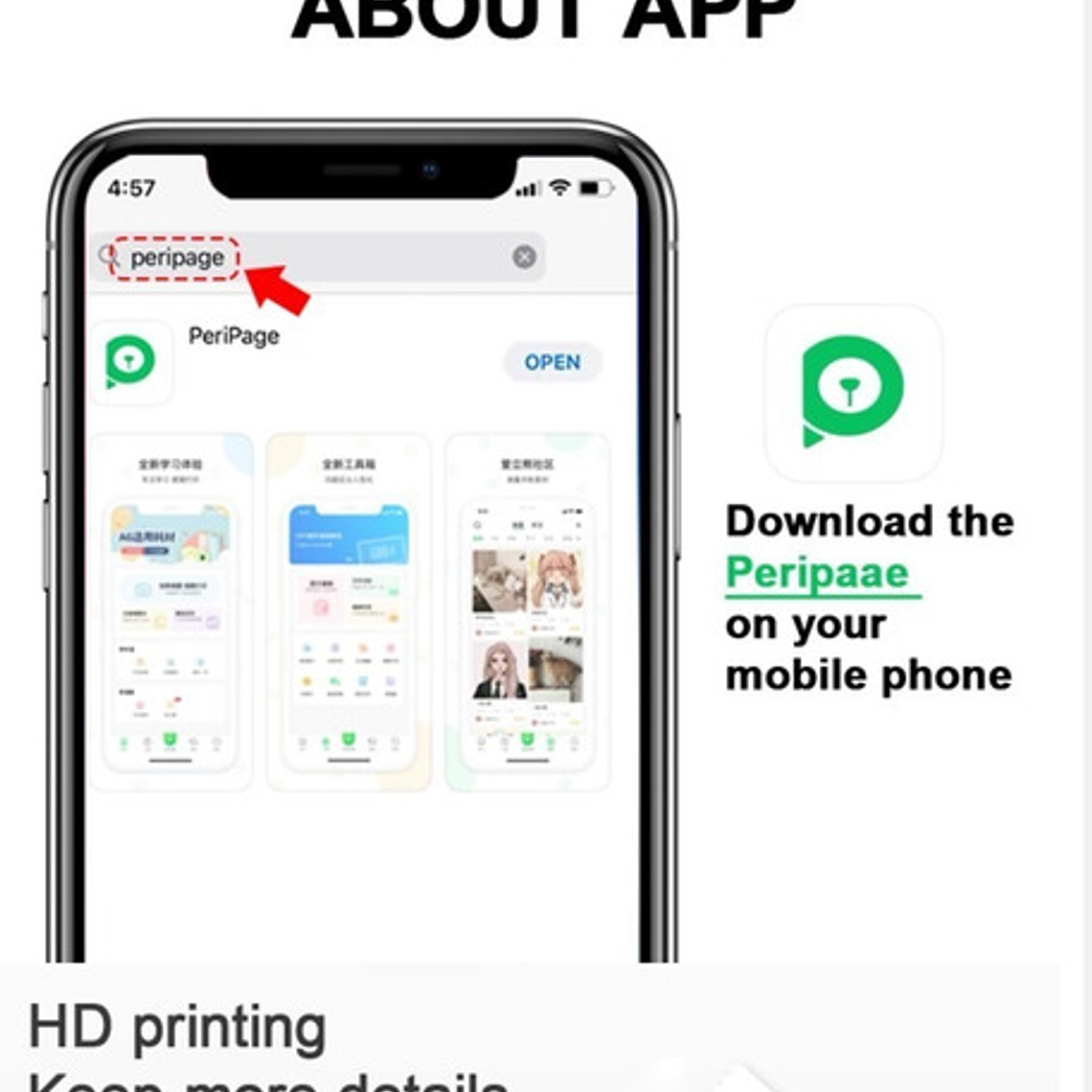 Mini Impresora Térmica Peripage Bt Portátil Goojprt Santiago 19