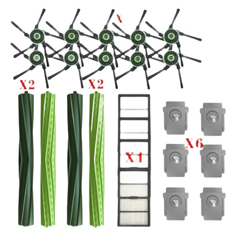 Kit Xl Repuesto Para Irobot Roomba S9 9150 S9+ S9 Plus Stgo. 4