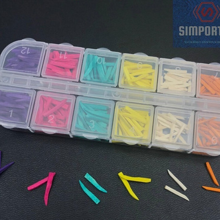 Cuñas Interdentales Operatoria Odontología 300u Santiago 3