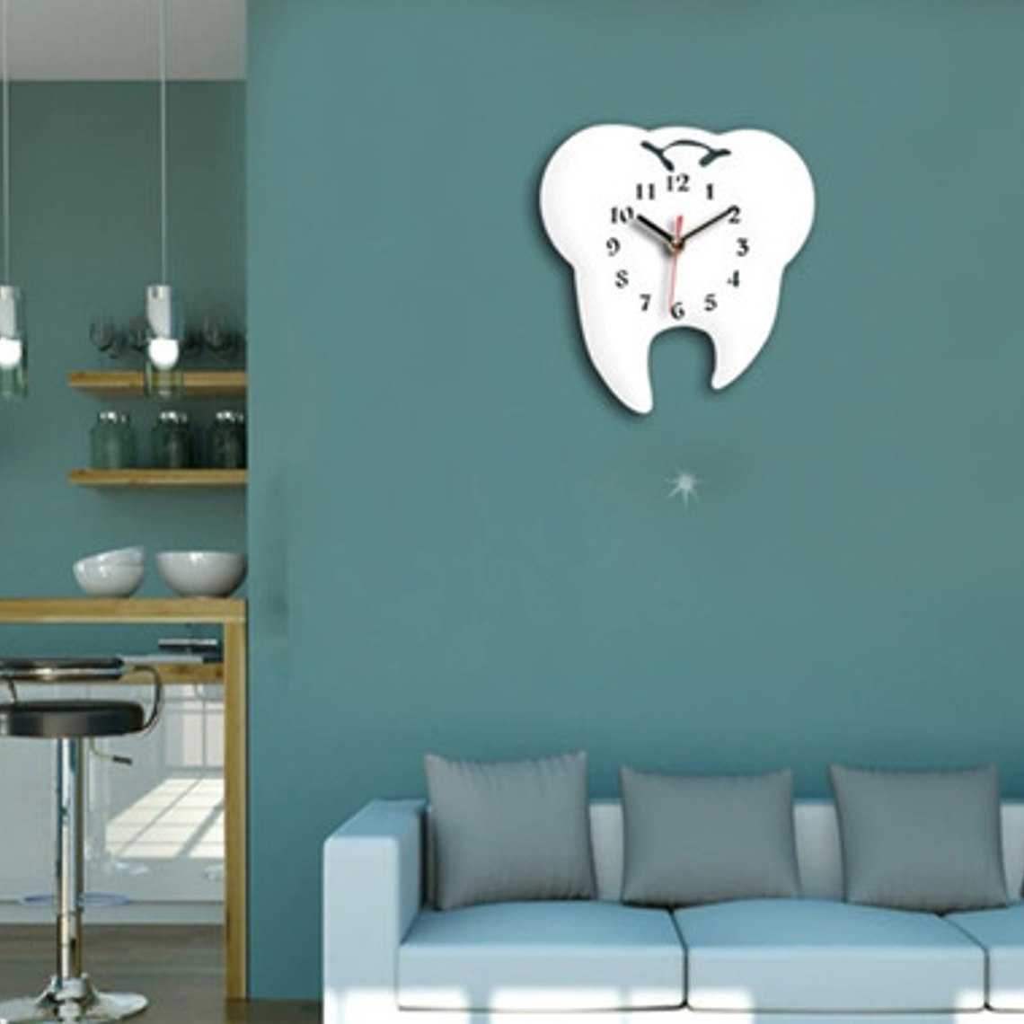 Reloj Dental - Reloj Forma De Muela - Envío Gratis Santiago 4