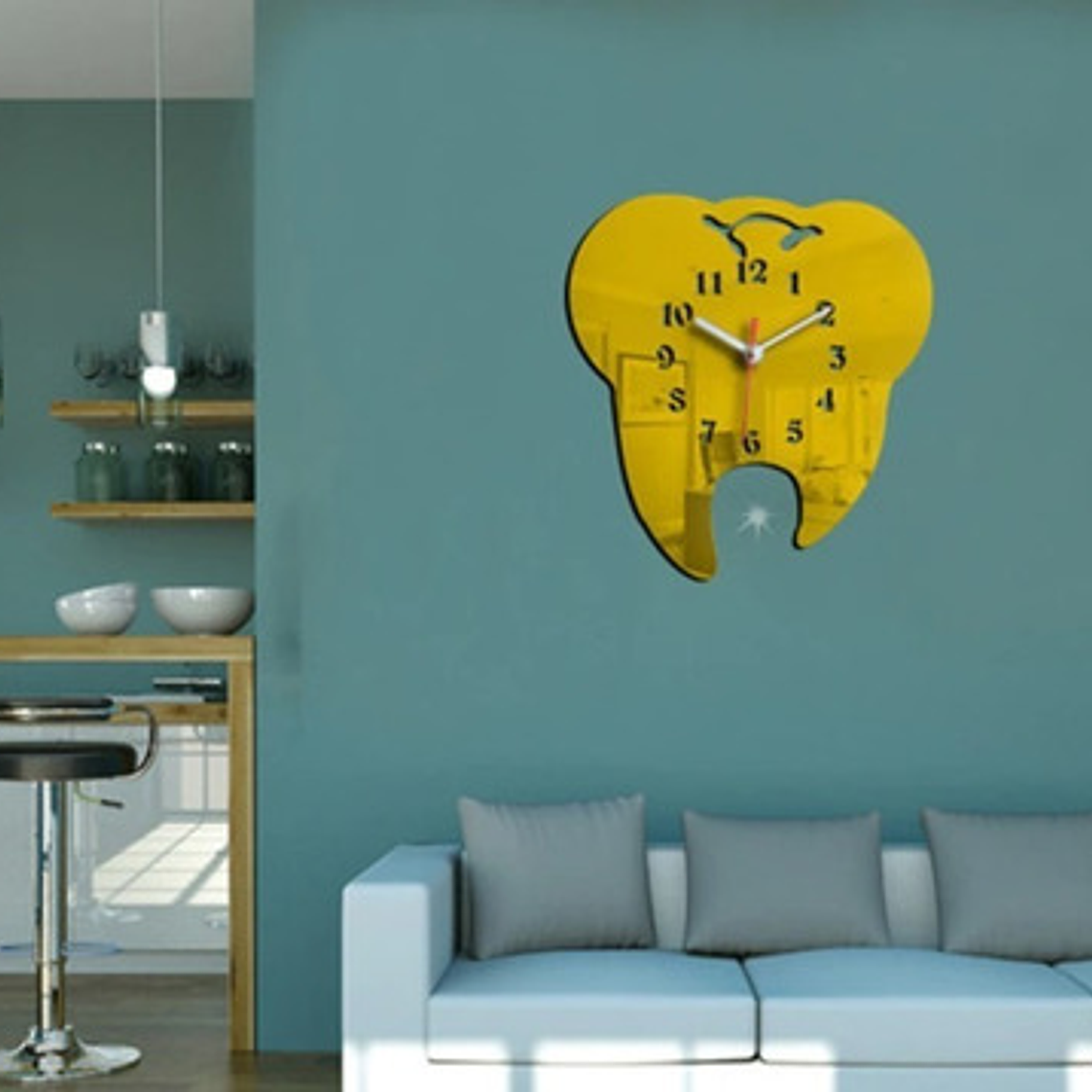 Reloj Dental - Reloj Forma De Muela - Envío Gratis Santiago 5