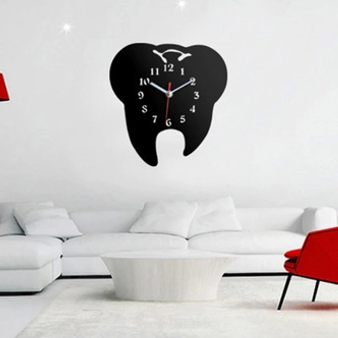 Reloj Dental - Reloj Forma De Muela - Envío Gratis Santiago 8