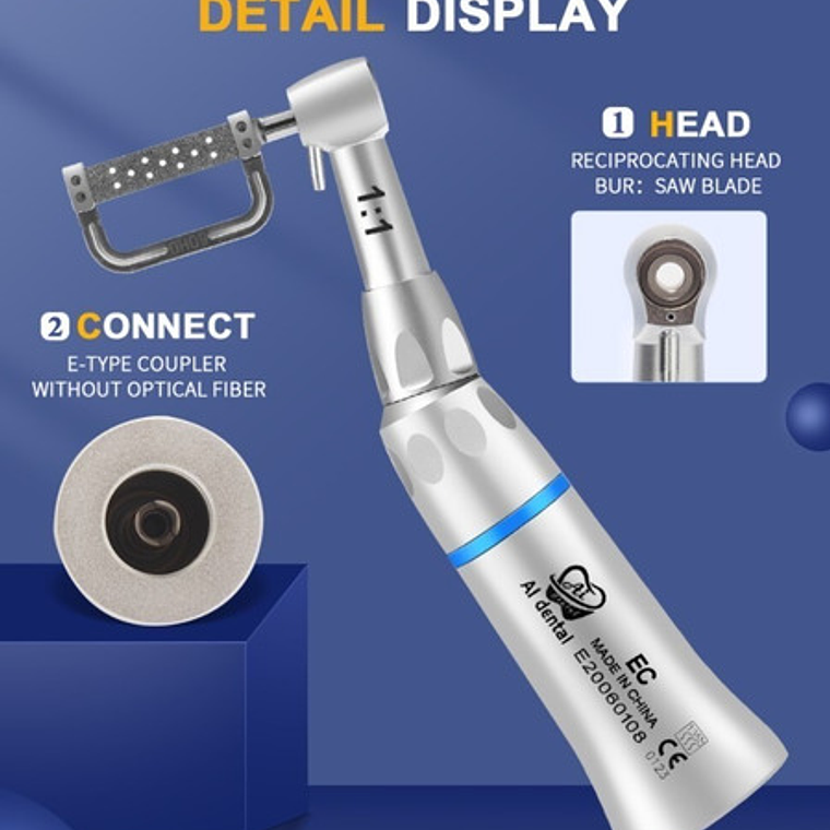 Contra Angulo Dental Interproximal Stripping 1:1 Oscilante 3
