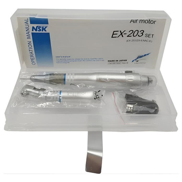 Kit Nsk Micromotor Completísimo Midwest Y Borden Santiago 10