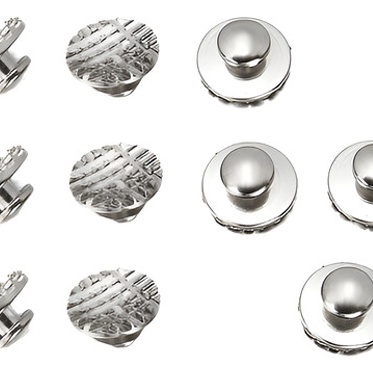 Botones Ortodocia Linguales Bolsita 10u Santiago 1