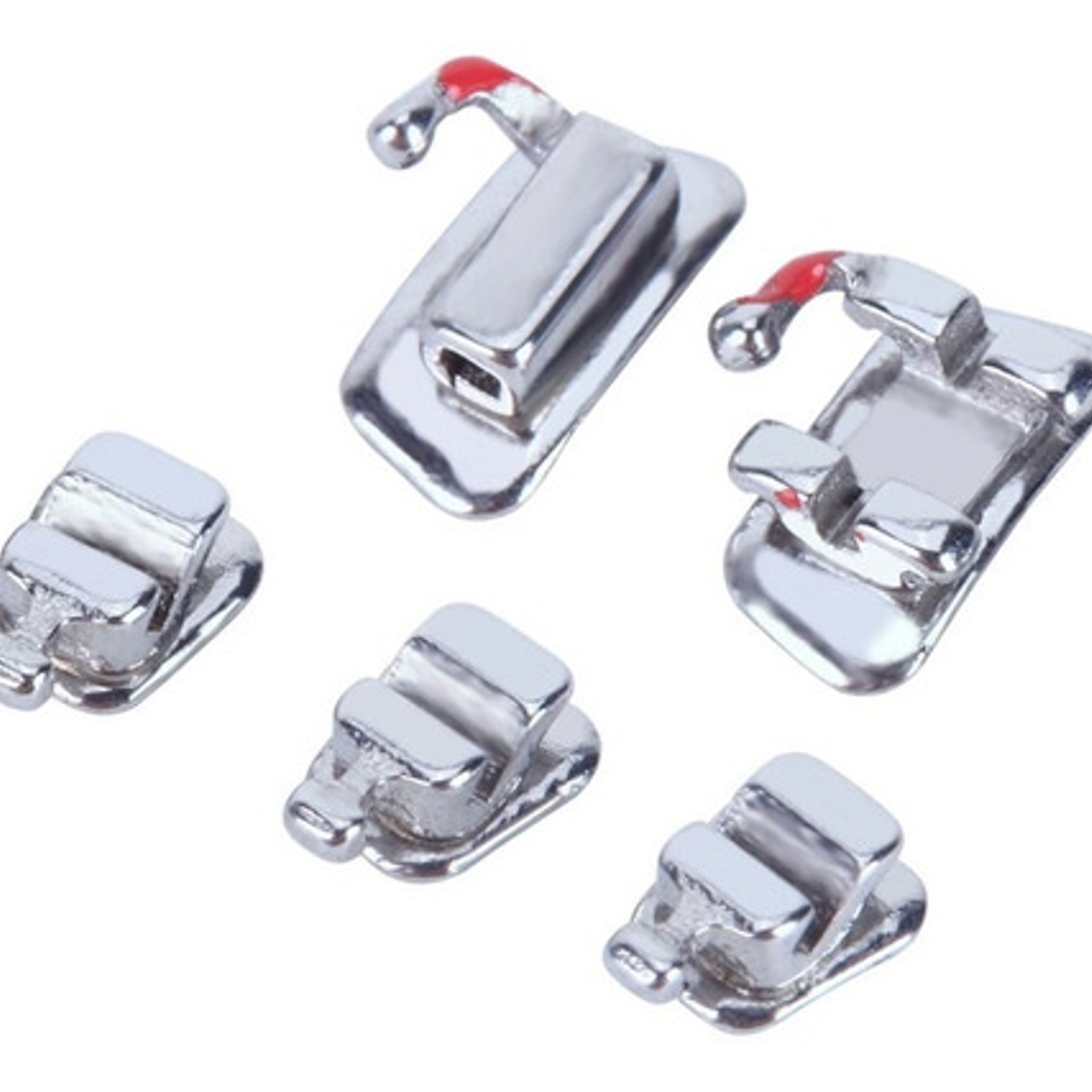 Brackets Linguales Juego Con Tubos 28u Calidad Santiago 5