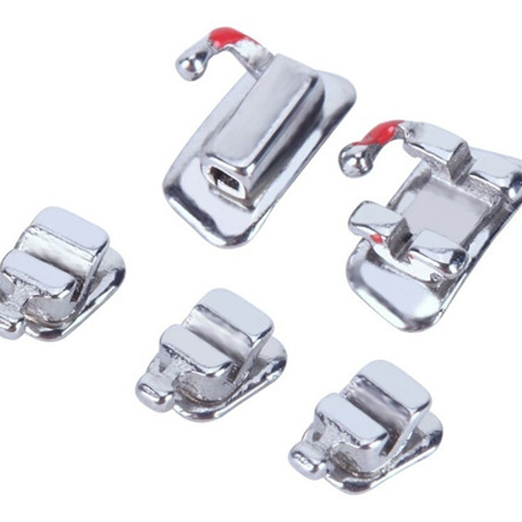 Brackets Linguales Juego Con Tubos 28u Calidad Santiago 5