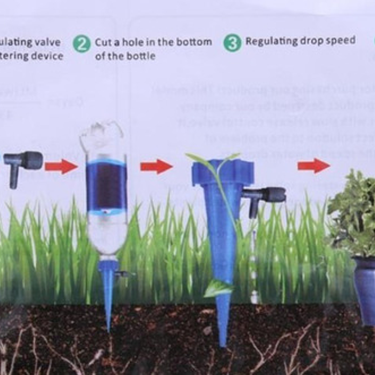 Estaca Riego Por Goteo Cultivo Plantas Unidad Santiago 9