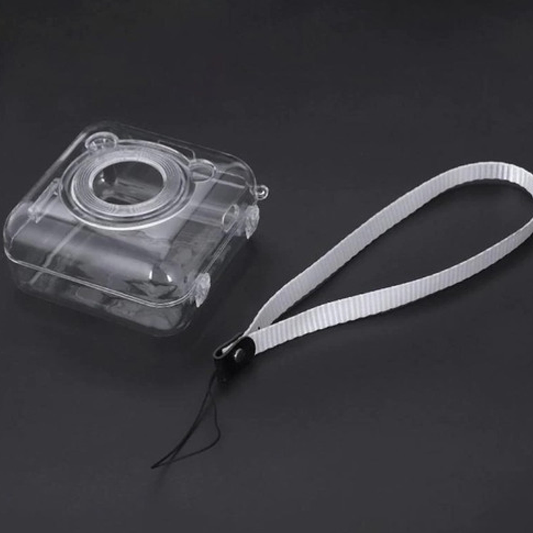 Funda Carcasa Transparente Para Impresora Peripage Santiago 2