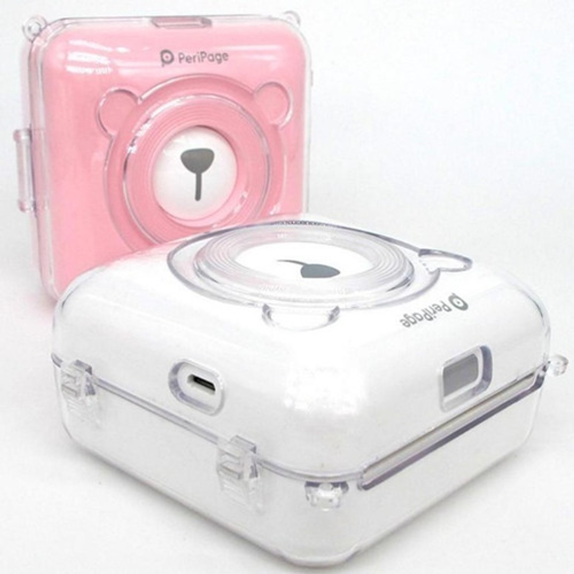 Funda Carcasa Transparente Para Impresora Peripage Santiago 7