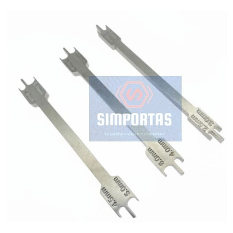 Set Posicionador Brackets Ortodoncia X3 Medidas Santiago 2