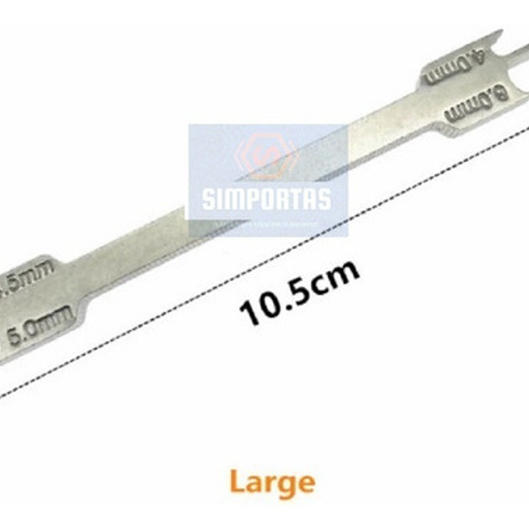 Set Posicionador Brackets Ortodoncia X3 Medidas Santiago 4