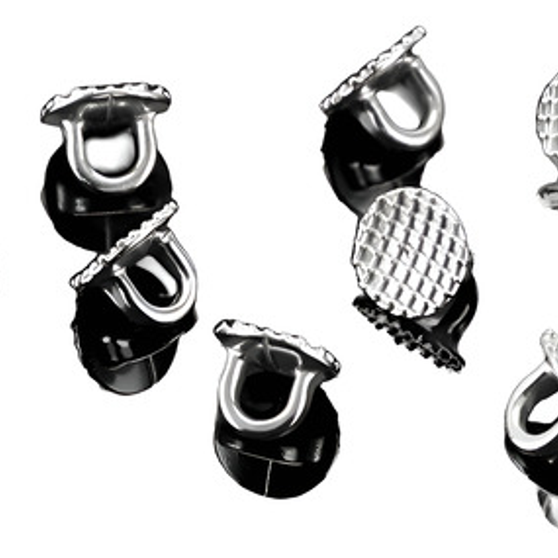 Botones Ortodoncia Con Ojal Linguales Bolsita 10u Santiago 1