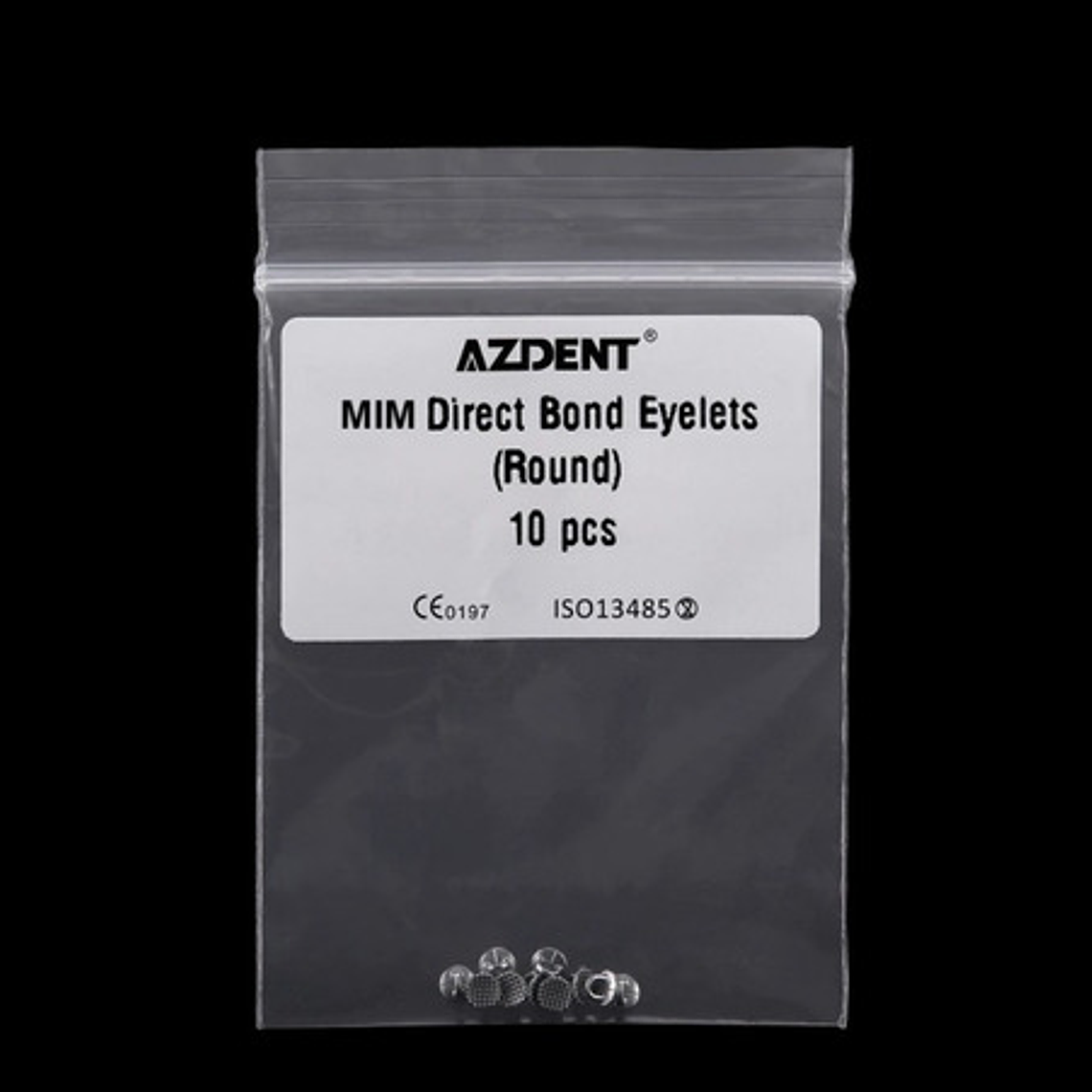 Botones Ortodoncia Con Ojal Linguales Bolsita 10u Santiago 2