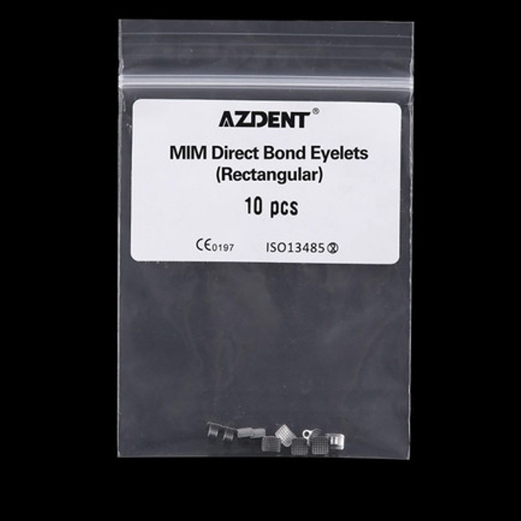 Botones Ortodoncia Con Ojal Linguales Bolsita 10u Santiago 6