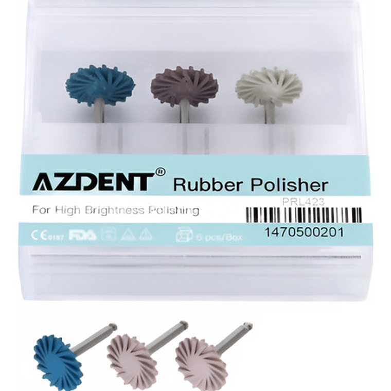 Goma De Pulido Set Tipo Enhance Baja Velocidad Tipo Rueda 1