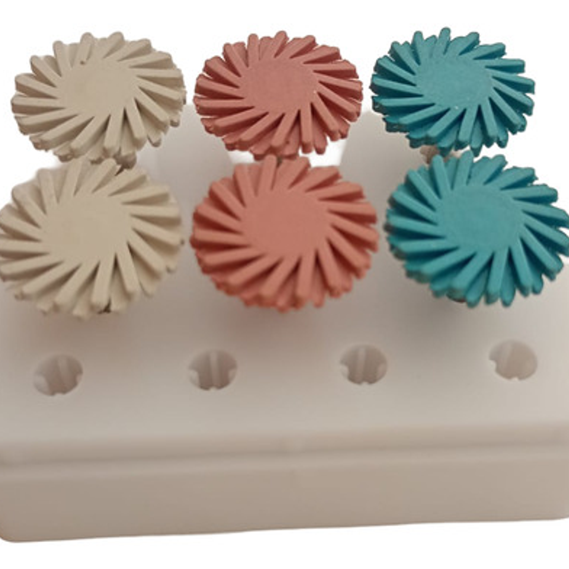 Goma De Pulido Set Tipo Enhance Baja Velocidad Tipo Rueda 3