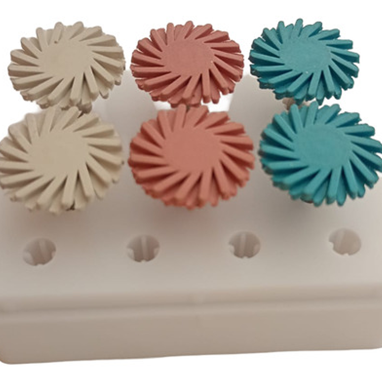 Goma De Pulido Set Tipo Enhance Baja Velocidad Tipo Rueda 3