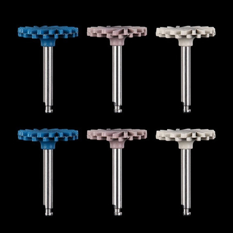 Goma De Pulido Set Tipo Enhance Baja Velocidad Tipo Rueda 12