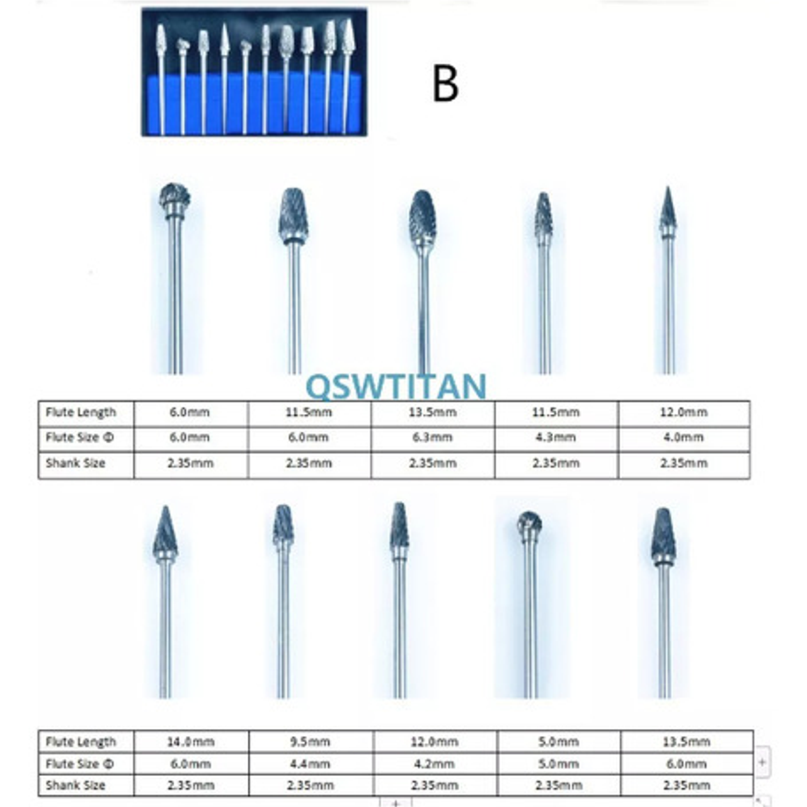 Fresón De Carbide Set 10 Unidades Dental Santiago 3