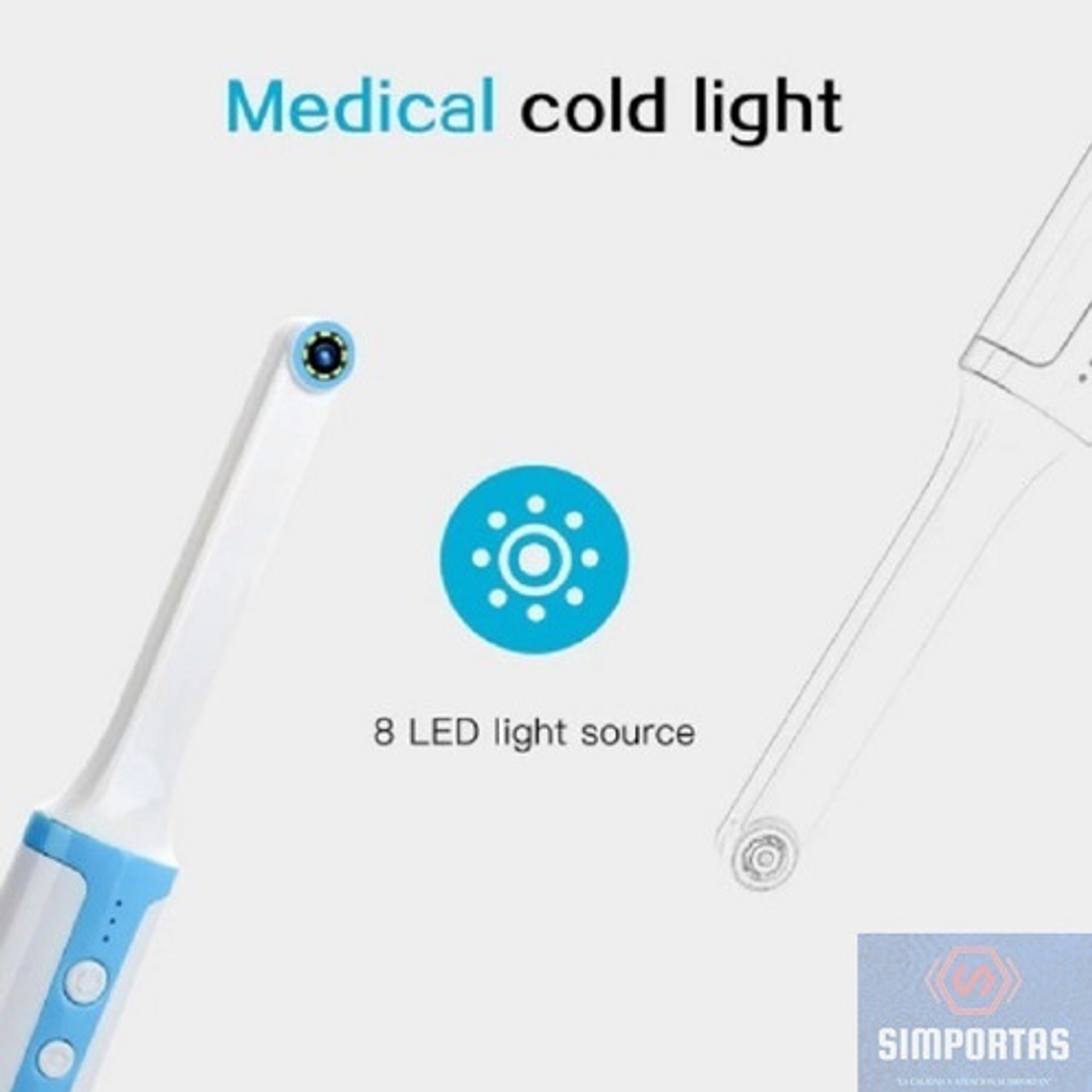 Camara Intraoral Wifi Inalámbrica Led Santiago 5