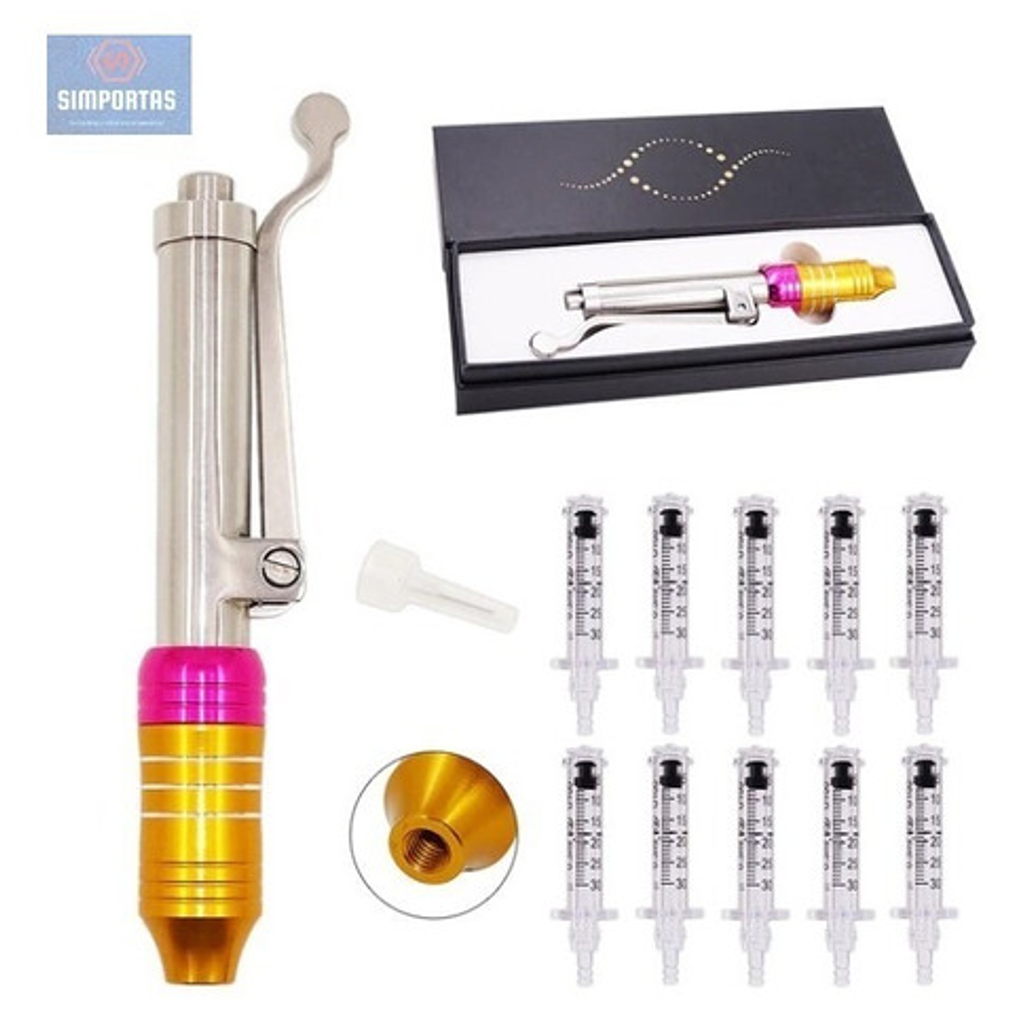 Hyaluron Pen Nuevo Modelo + 10 Jeringuillas De 3ml Santiago 6