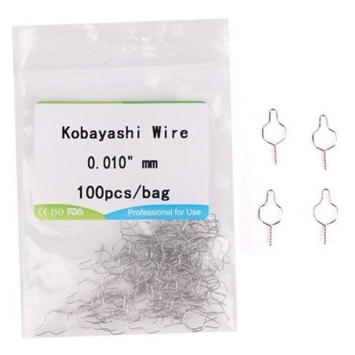 Ligadura Metálica De Ortodoncia X 100u Medidas Santiago 7