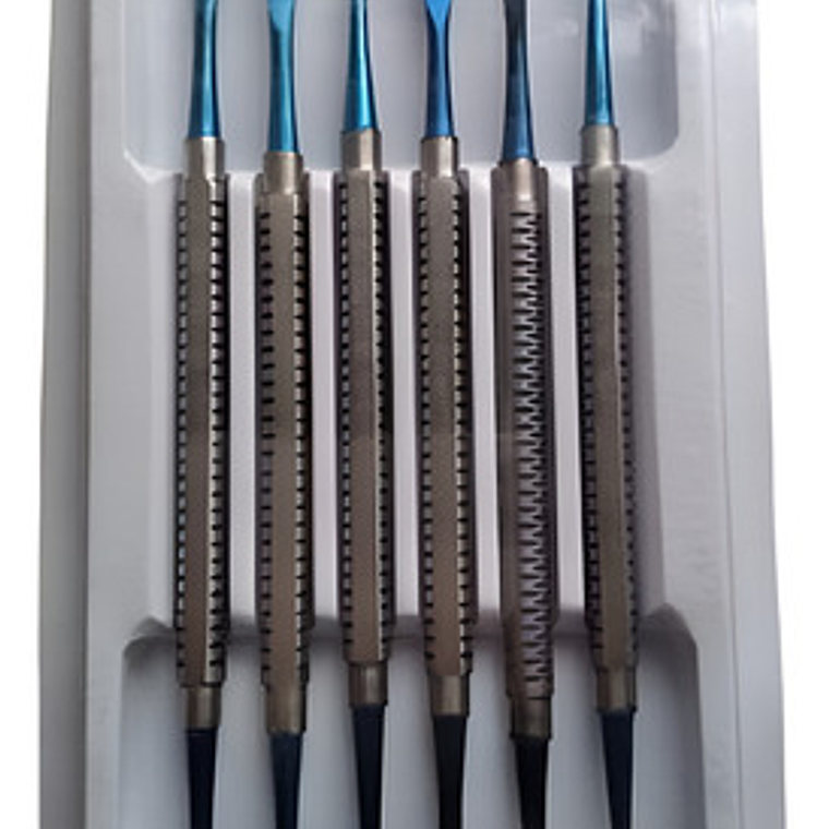 Set Periostótomos Odontología Cirugía Bucal Instrumental Sgo 2