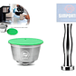 Capsula Dolce Gusto Reutilizable Acero + Apisonador Santiago - Miniatura 1