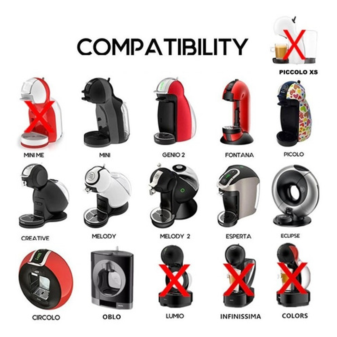 Capsula Dolce Gusto Reutilizable Acero + Apisonador Santiago 8