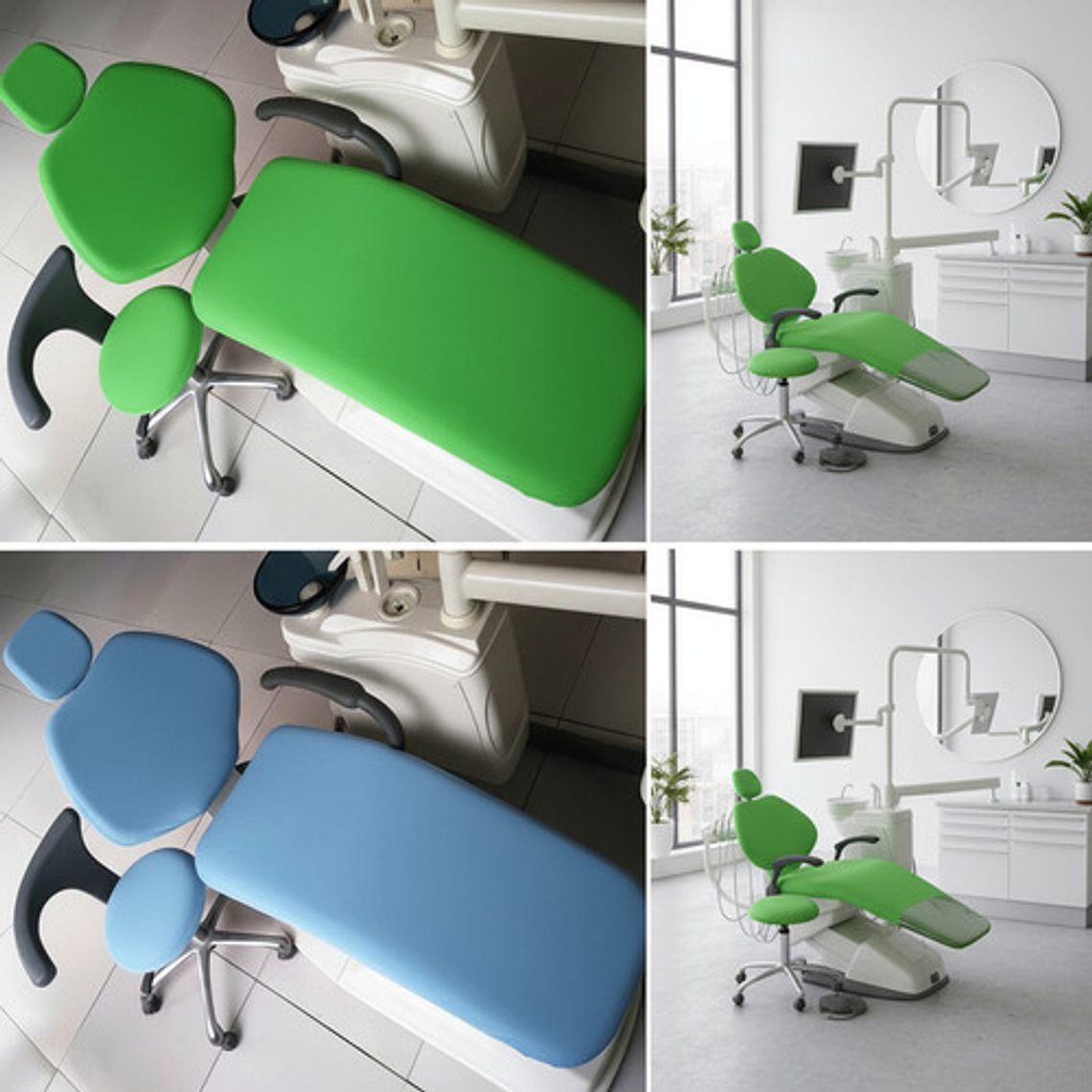 Funda De Cuero Pu Para Sillón Dental Set Calidad Santiago 3