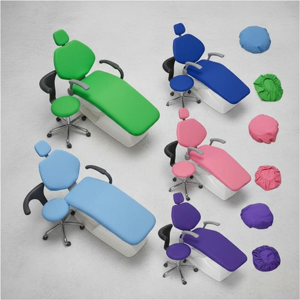 Funda De Cuero Pu Para Sillón Dental Set Calidad Santiago 6