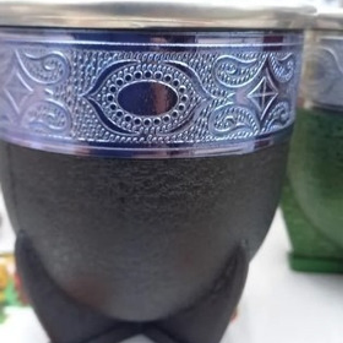 Mate Imperial Grande De Símil-cuero Calabaza Colores Stgo. 11