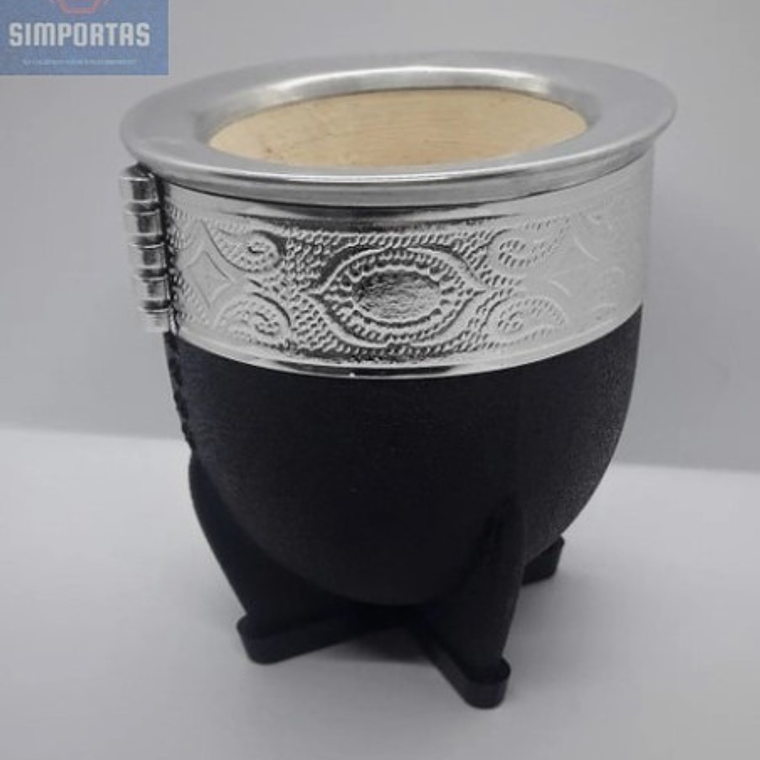 Mate Imperial Grande De Símil-cuero Calabaza Colores Stgo. 14