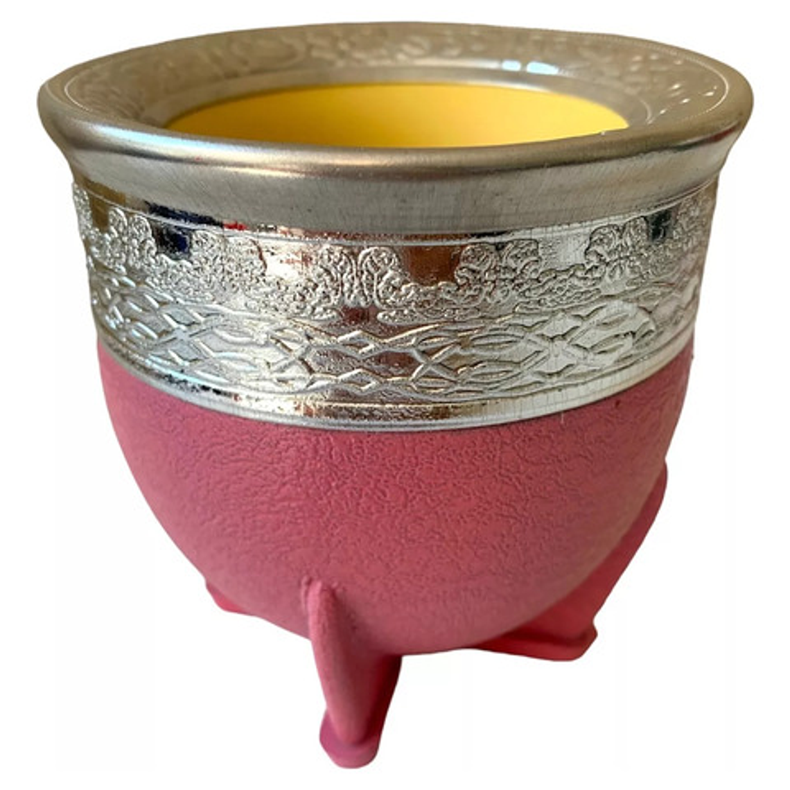 Mate Imperial Grande De Símil-cuero Calabaza Colores Stgo. 19