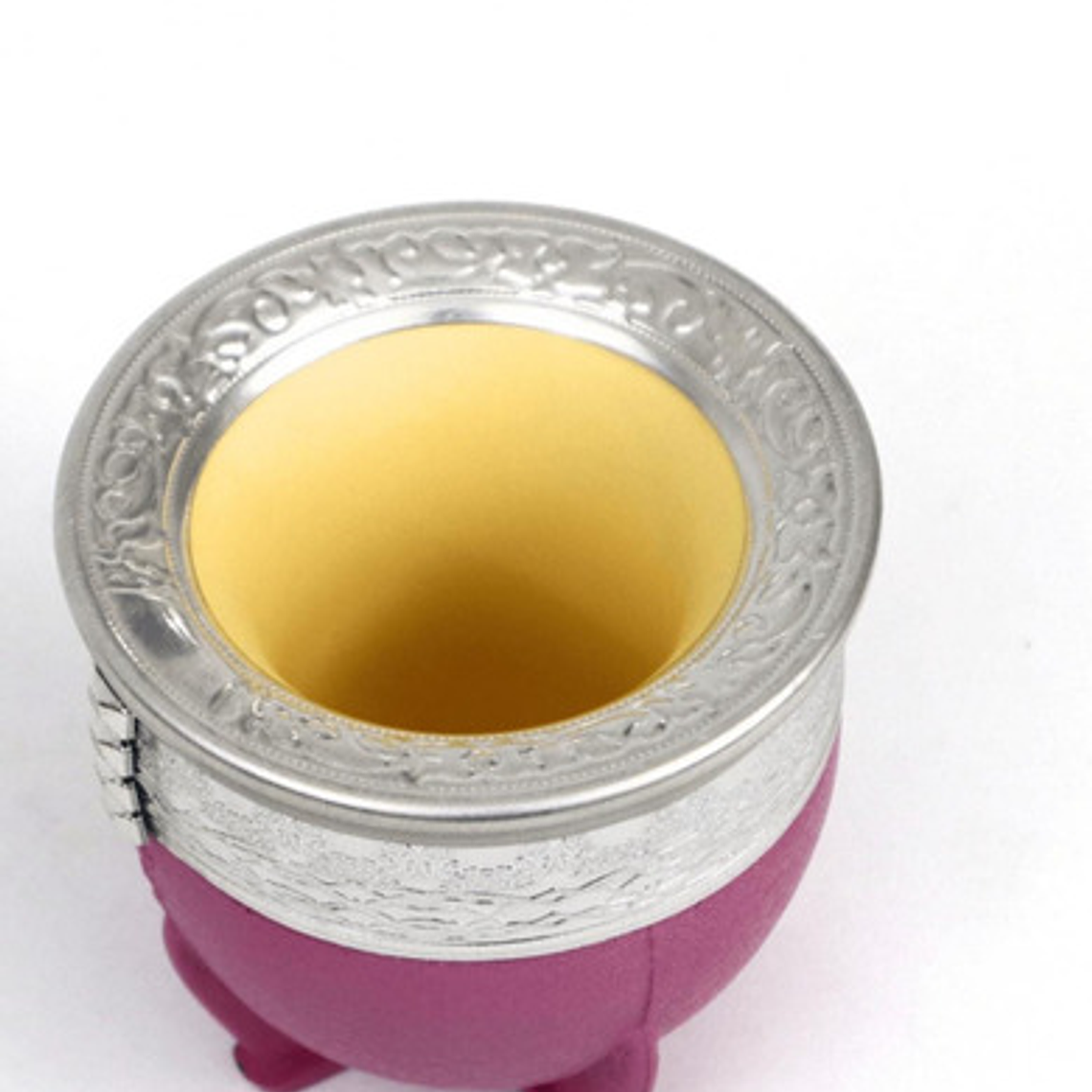 Mate Imperial Grande De Símil-cuero Calabaza Colores Stgo. 32