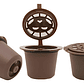 3x Capsula Café Reutilizables Recargables Nespresso Santiago - Miniatura 1