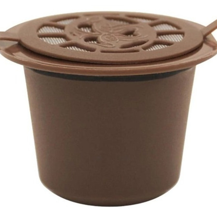 3x Capsula Café Reutilizables Recargables Nespresso Santiago 6