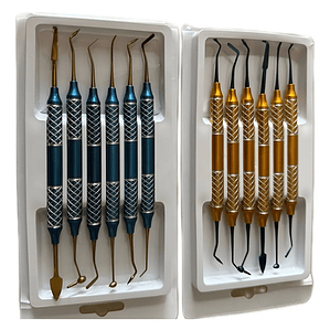 Espátulas De Composite Resina Dental Set 6u Santiago