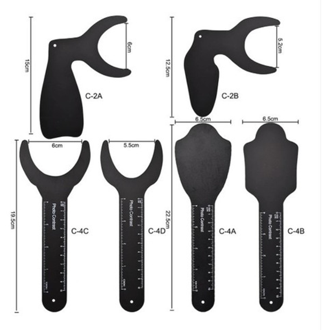 Kit Contraste Fotografía Dental 6unidades Envío Gratis Stgo. 4