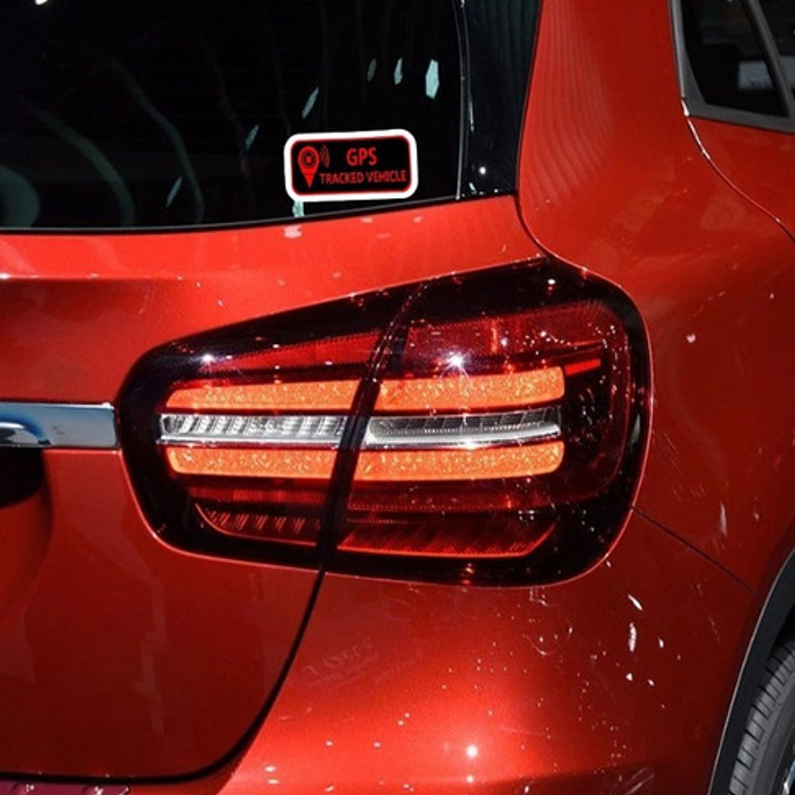 2 X Logos Gps Tracked Vehicle Adhesivos Para Auto Santiago 2