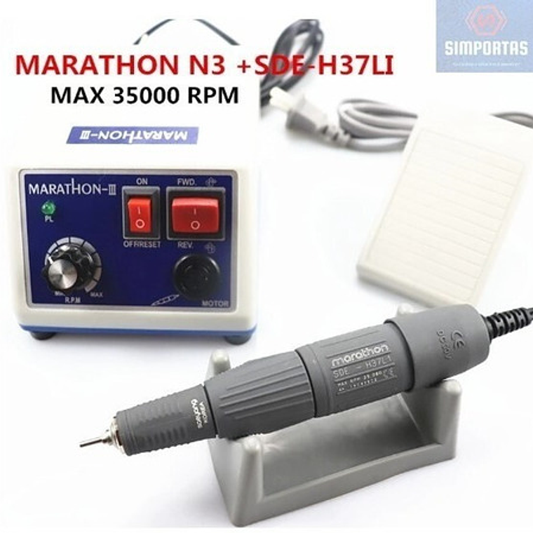 Micromotor Dental Eléctrico Profesional Marathon N3 Santiago 3